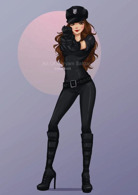 Полиция девушка