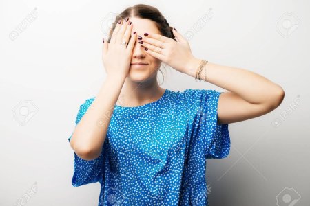 Закрой глаза рукой