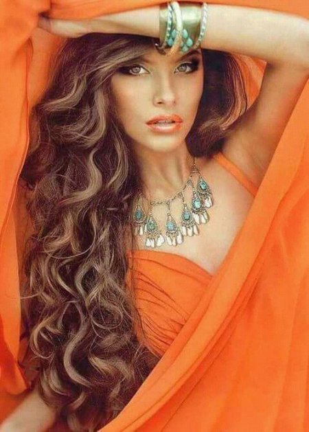 Восточный образ девушки