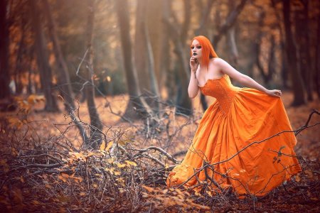 Платье осени