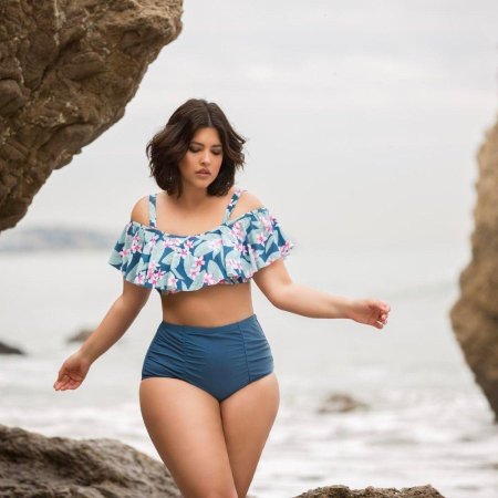 Купальник для полных девушек