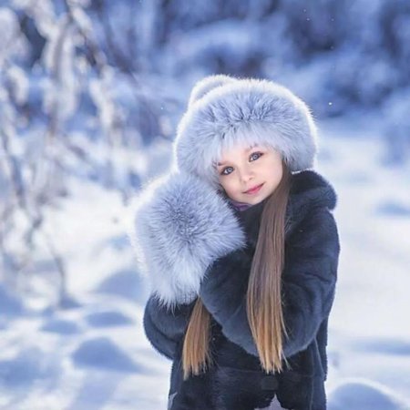 Девочка зима