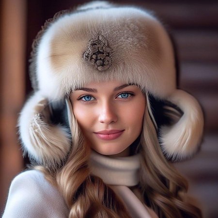 Меховая шапка
