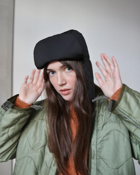 Шапка ушанка женская