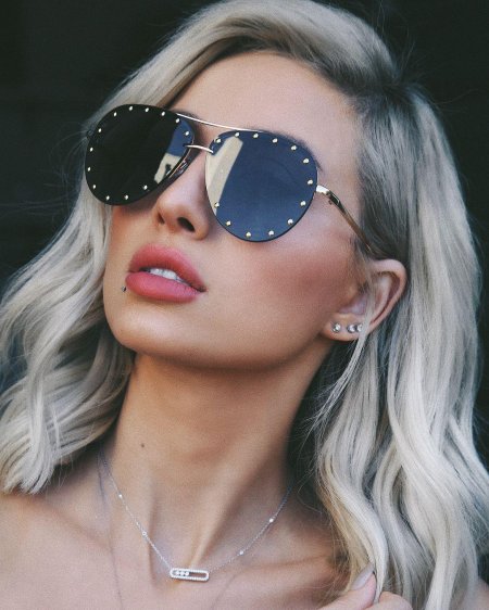 Очки авиаторы chanel