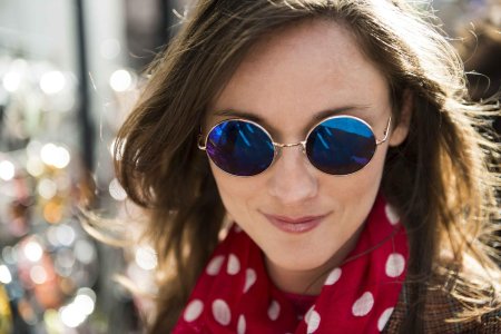 Круглые солнцезащитные очки