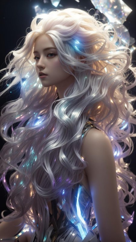 Красивая девушка нейросеть