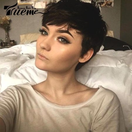 Девушка короткая стрижка