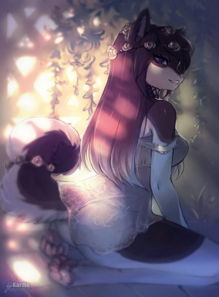 Фурри девушка