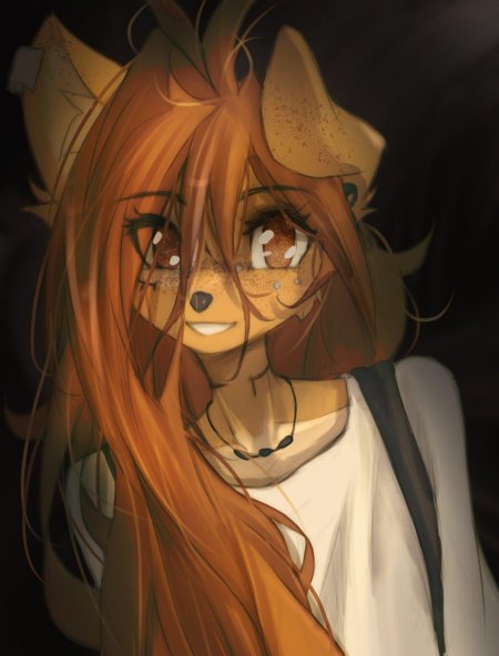 Фурри девушка