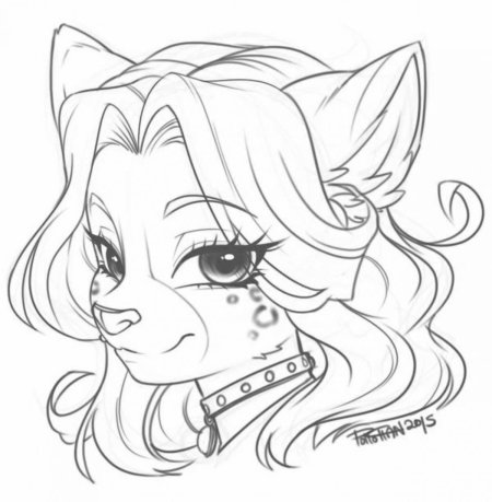 Стиль рисования фурри