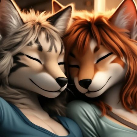 Девушка фурри