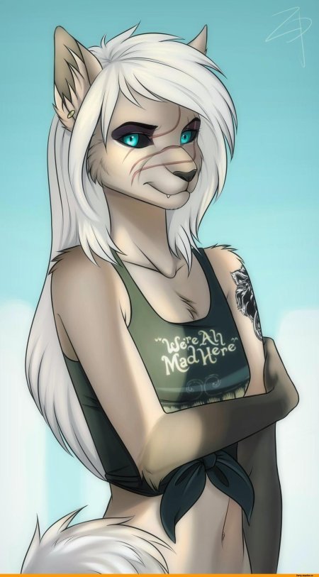 Фурри девушка