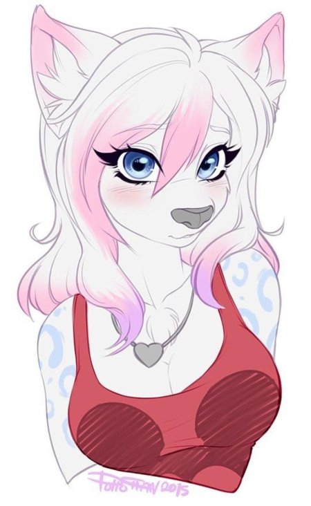 Фурри девушка