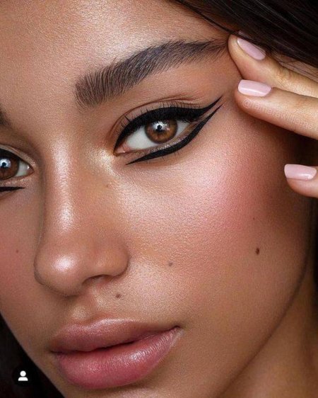 Макияж для миндалевидных глаз