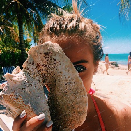 Селфи на море