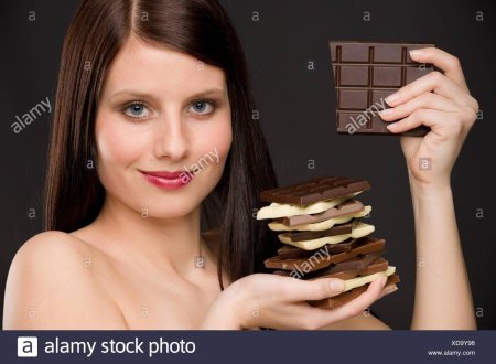 Девушка в шоколаде