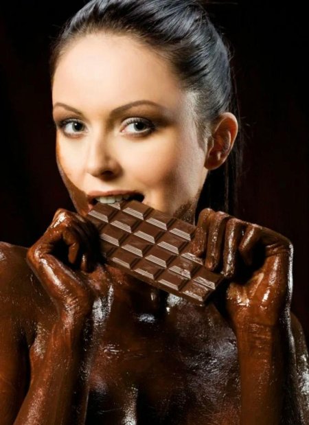 Девушка в шоколаде