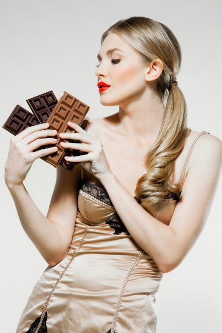 Девушка в шоколаде