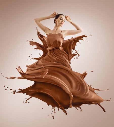 Шоколадная девушка