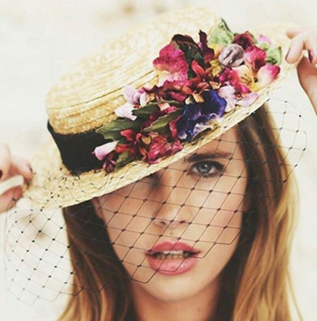 Шляпа канотье