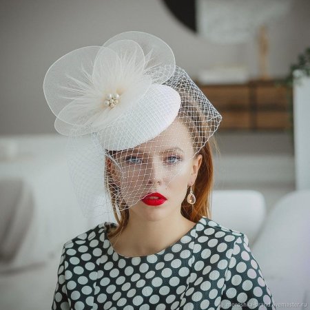 Свадебные шляпки и вуалетки