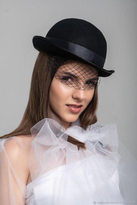 Шляпа с вуалью