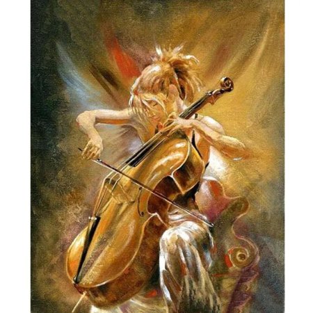Урмаев виолончелистка картина