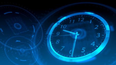 Часы голограмма