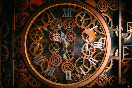 Стимпанк шестеренки
