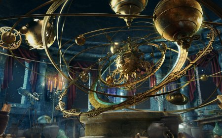 Алхимическая лаборатория стимпанк