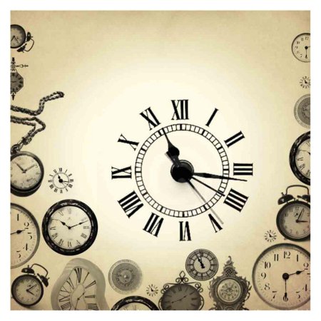 Фон с часами