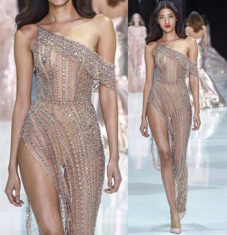 Платье прозрачное