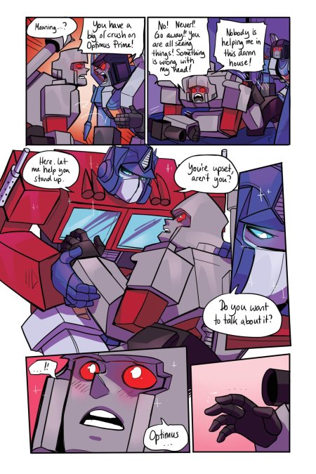 Комикс трансформеры