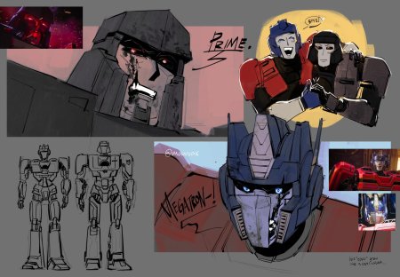 Megatron x optimus prime