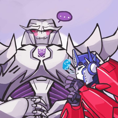 Оптимус прайм и мегатрон любовь