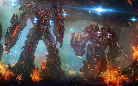 Трансформеры кибертрон оптимус