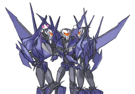 Трансформеры прайм старскрим и шоквейв