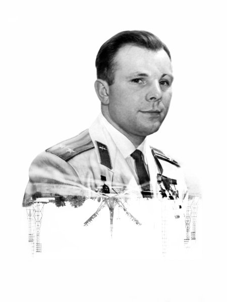 Гагарин портрет