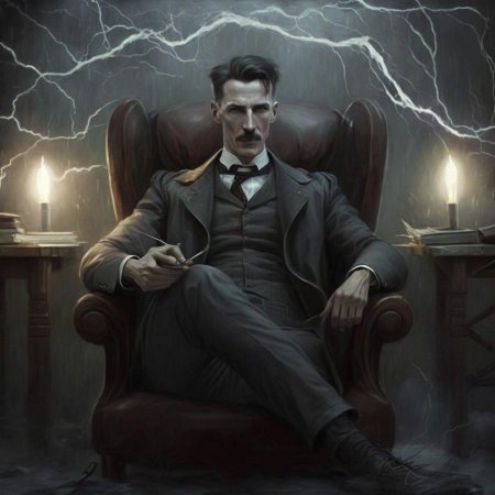 Никола тесла арты