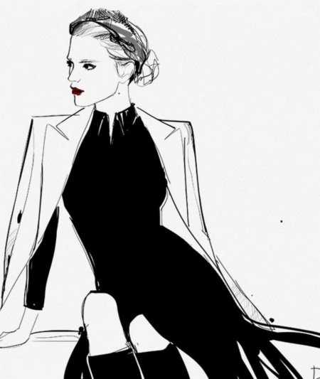 Гаранс доре фэшн иллюстрации