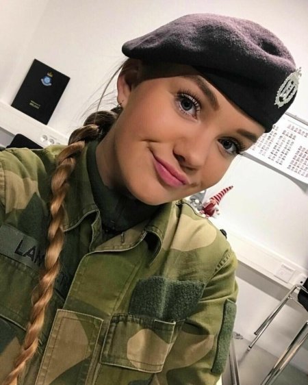Норвежская армия девушки