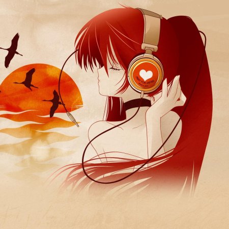 Аниме в наушниках