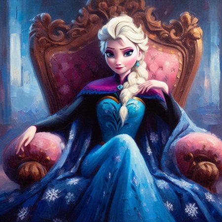 Frozen princess
