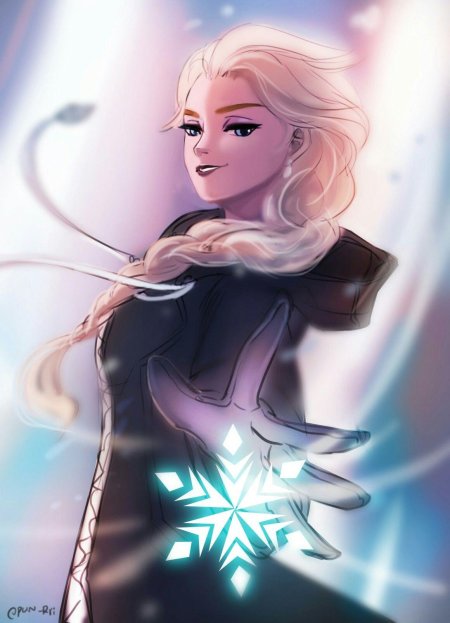 Эльза дисней арт