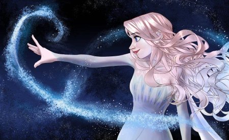Холодное сердце эльза колдует