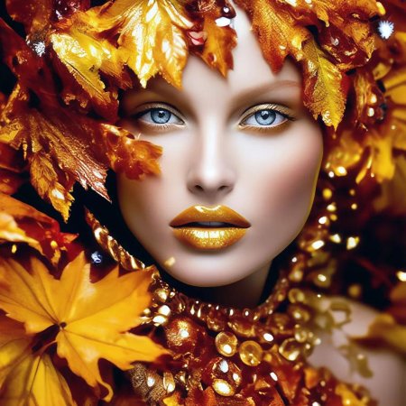 Осень девушка