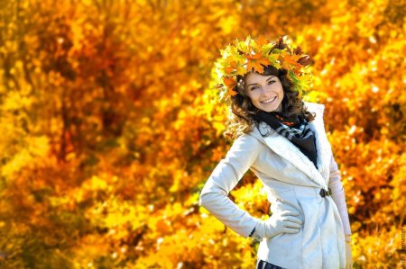 Осенняя девушка