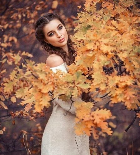 Осенняя девушка
