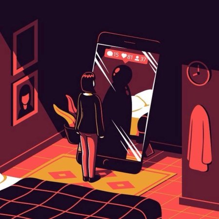 Современные реалии в иллюстрациях